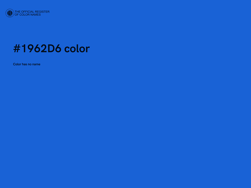 #1962D6 color image