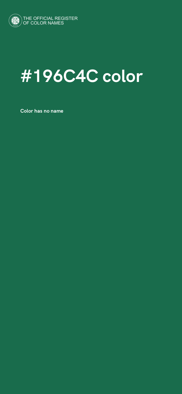 #196C4C color image