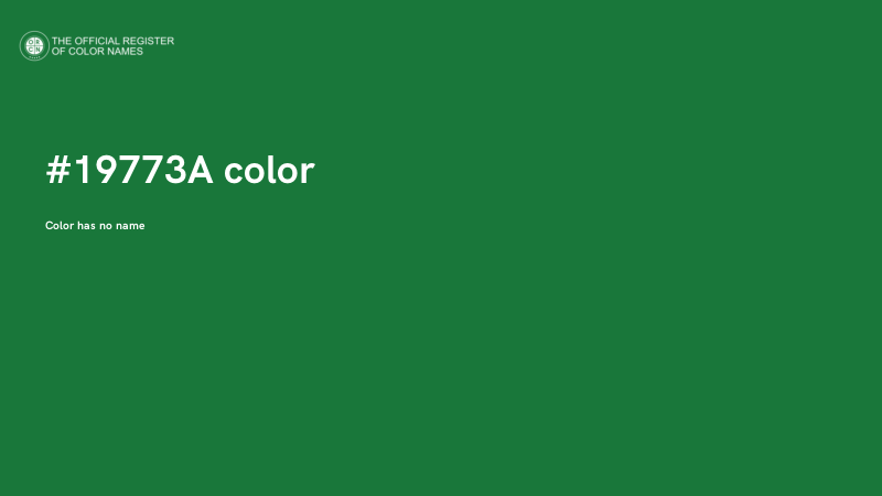 #19773A color image