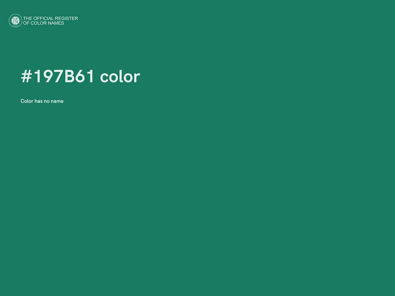 #197B61 color image