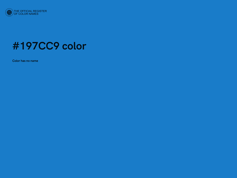 #197CC9 color image