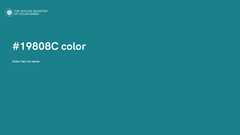 #19808C color image