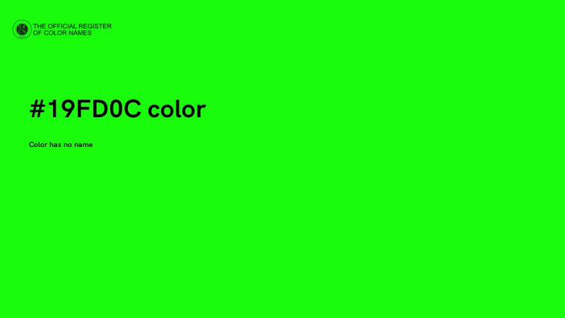 #19FD0C color image