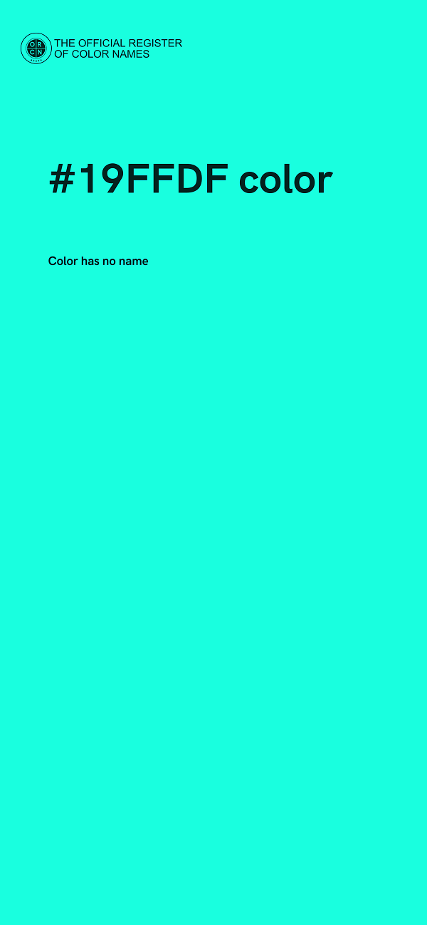 #19FFDF color image