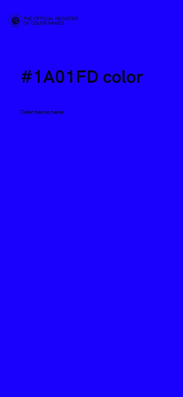 #1A01FD color image