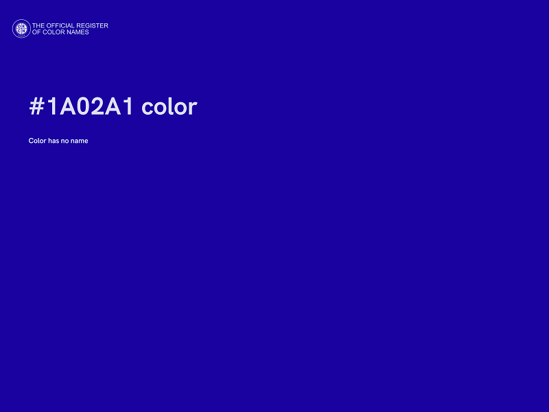 #1A02A1 color image