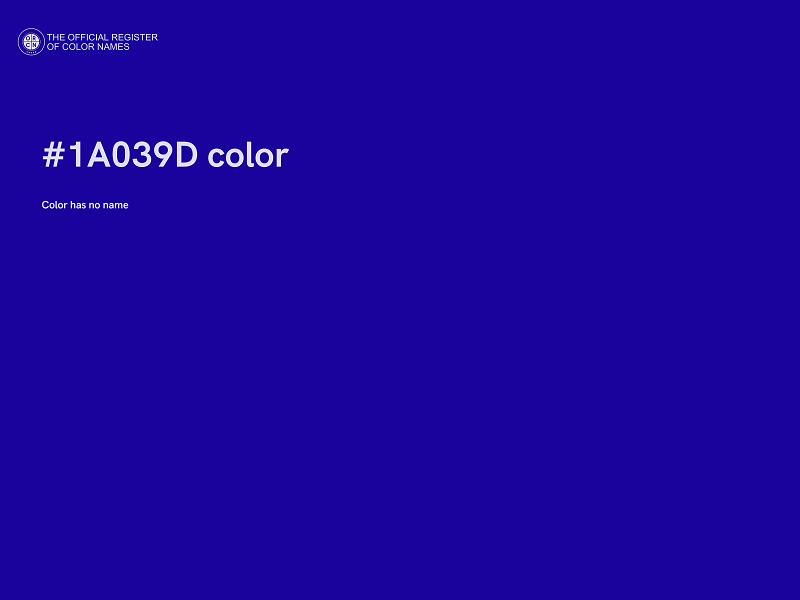#1A039D color image