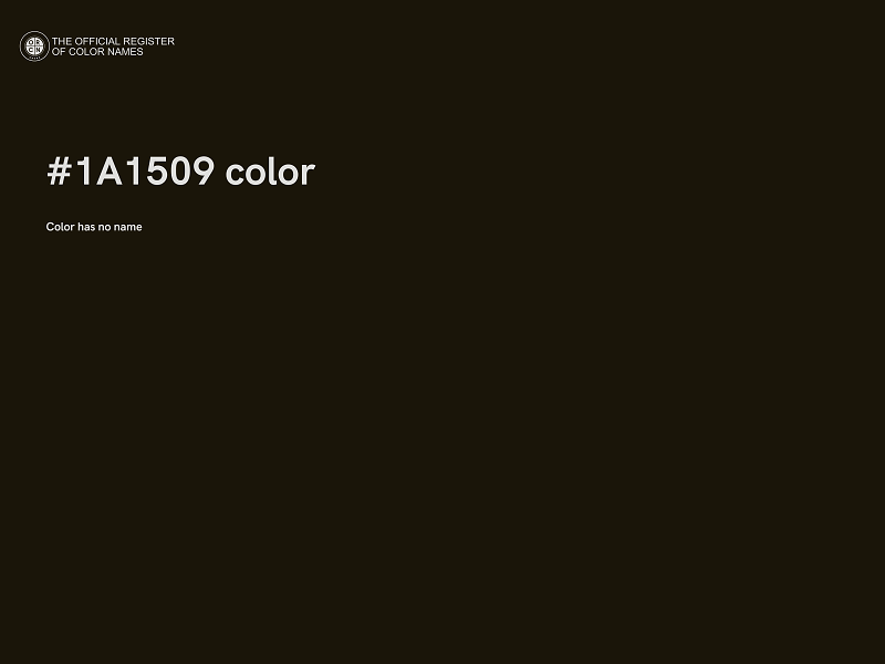 #1A1509 color image