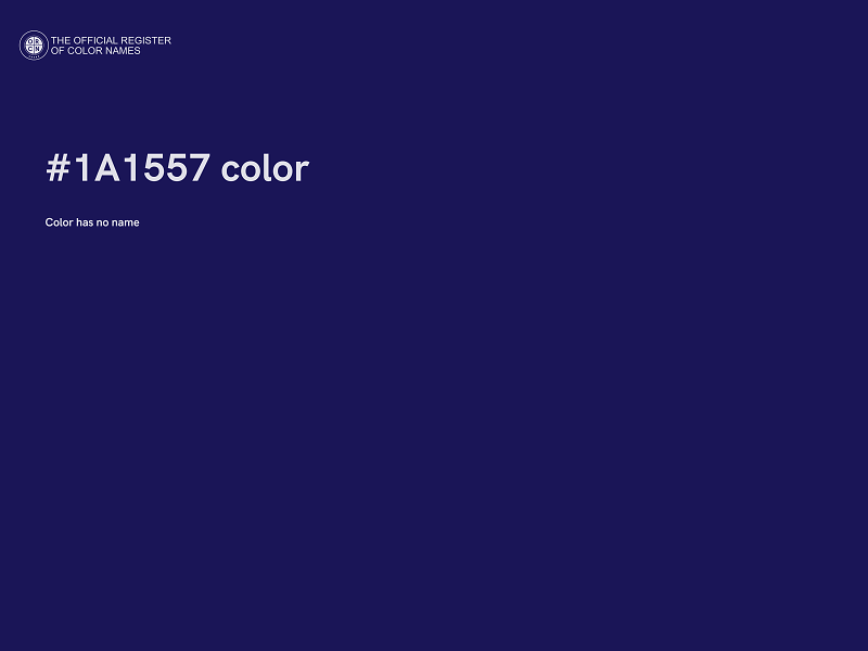 #1A1557 color image