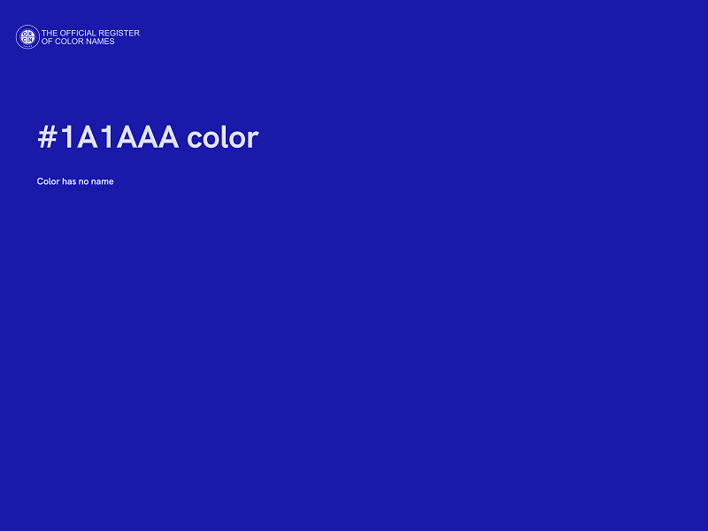 #1A1AAA color image