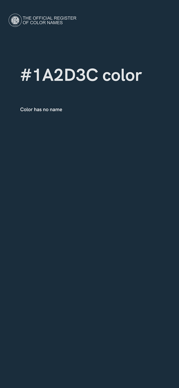 #1A2D3C color image