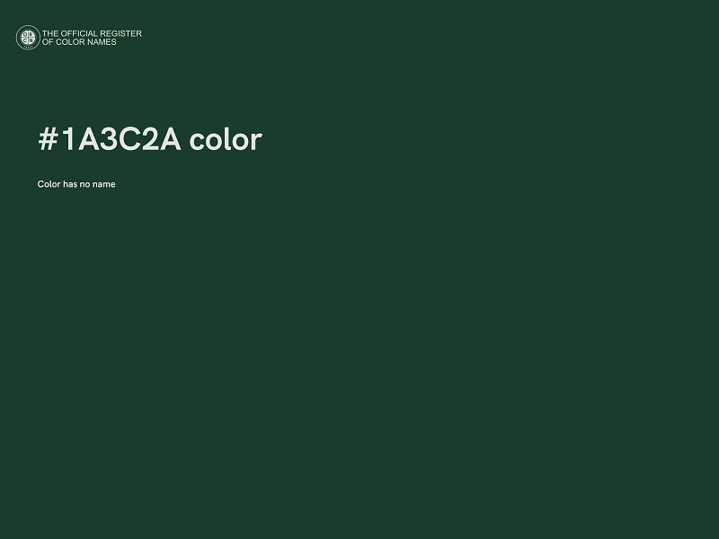 #1A3C2A color image