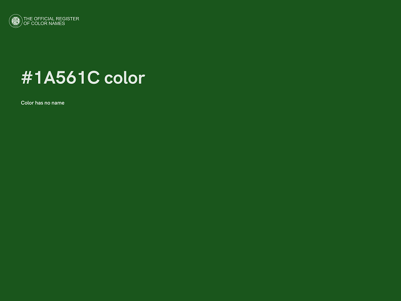 #1A561C color image