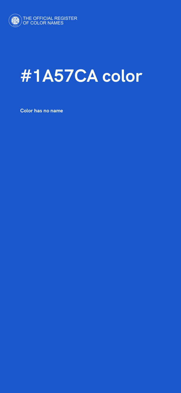 #1A57CA color image