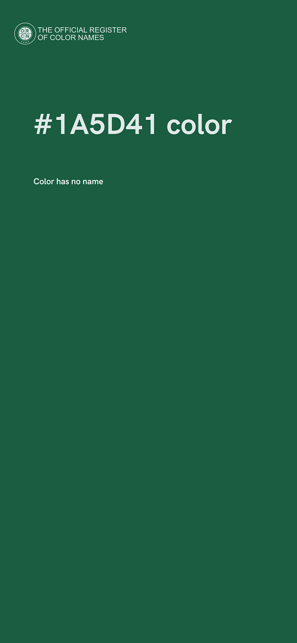 #1A5D41 color image