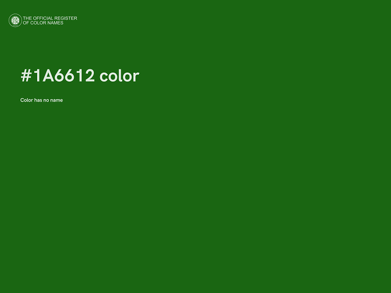 #1A6612 color image