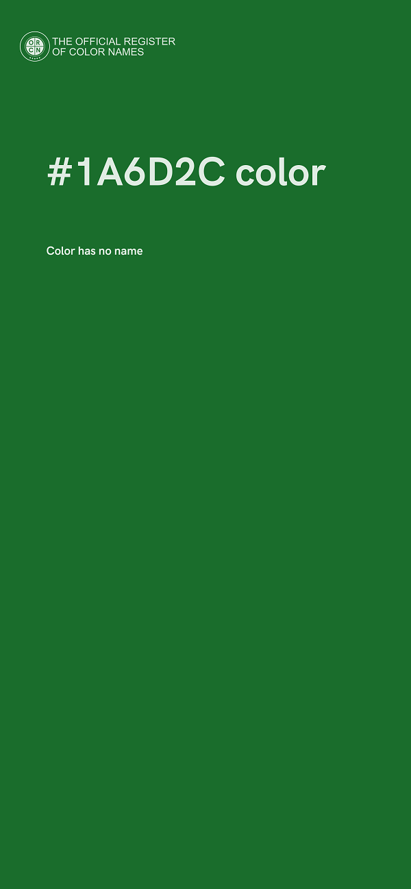 #1A6D2C color image