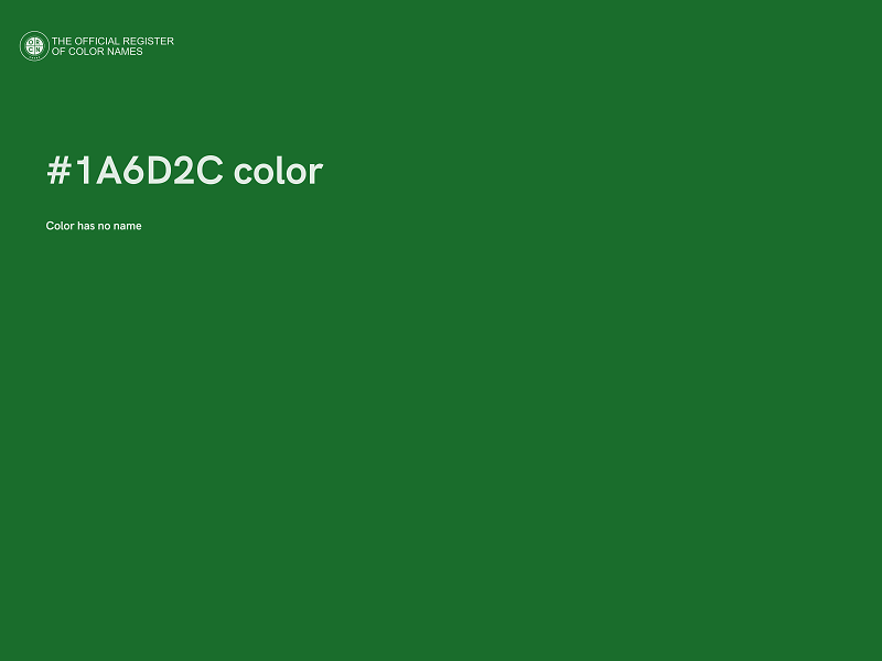 #1A6D2C color image