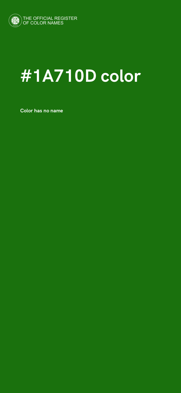 #1A710D color image
