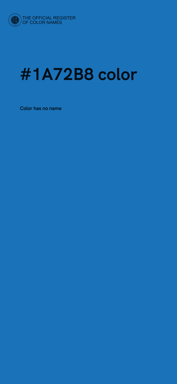 #1A72B8 color image