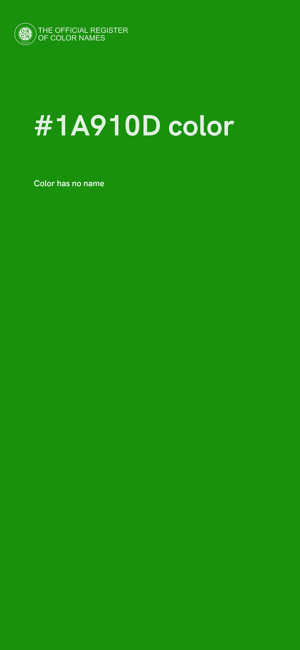 #1A910D color image