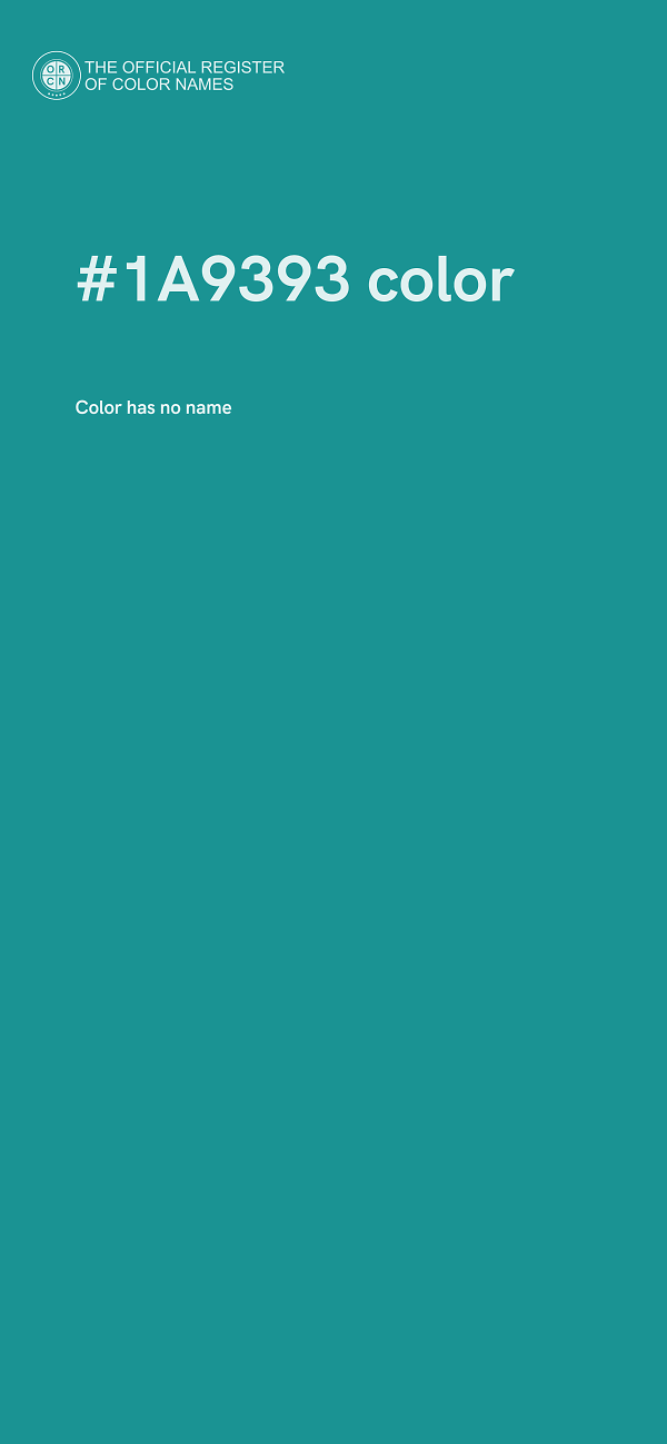 #1A9393 color image