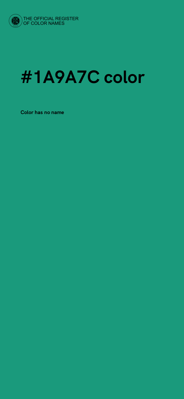 #1A9A7C color image