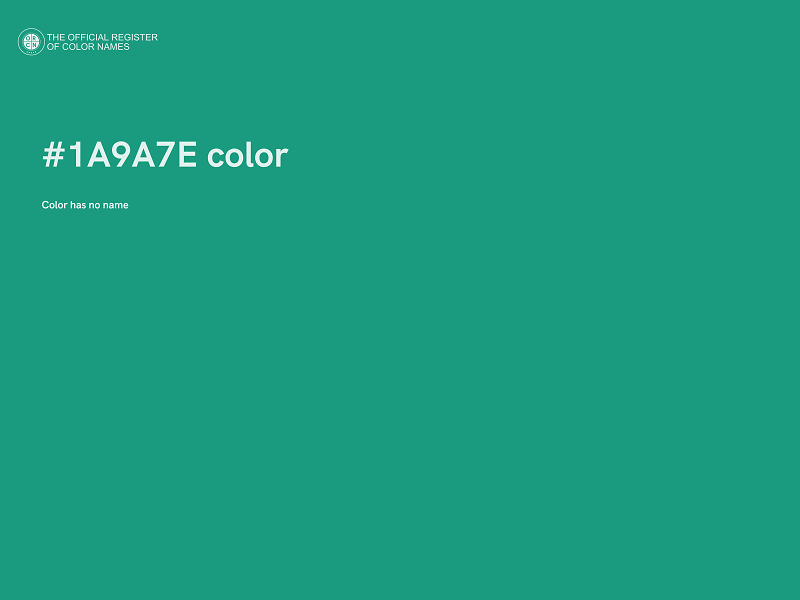 #1A9A7E color image