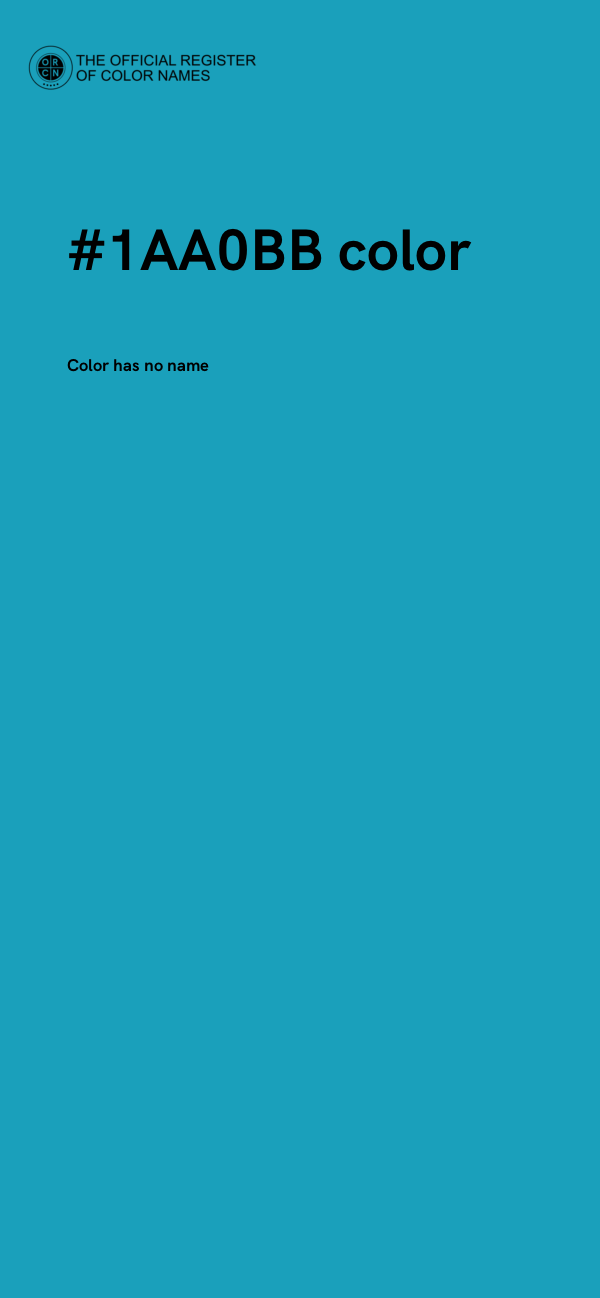 #1AA0BB color image