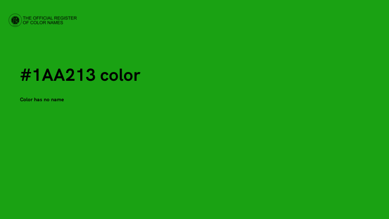 #1AA213 color image