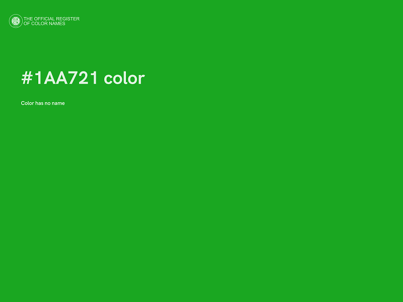 #1AA721 color image