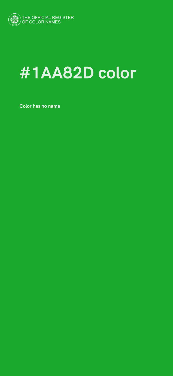 #1AA82D color image