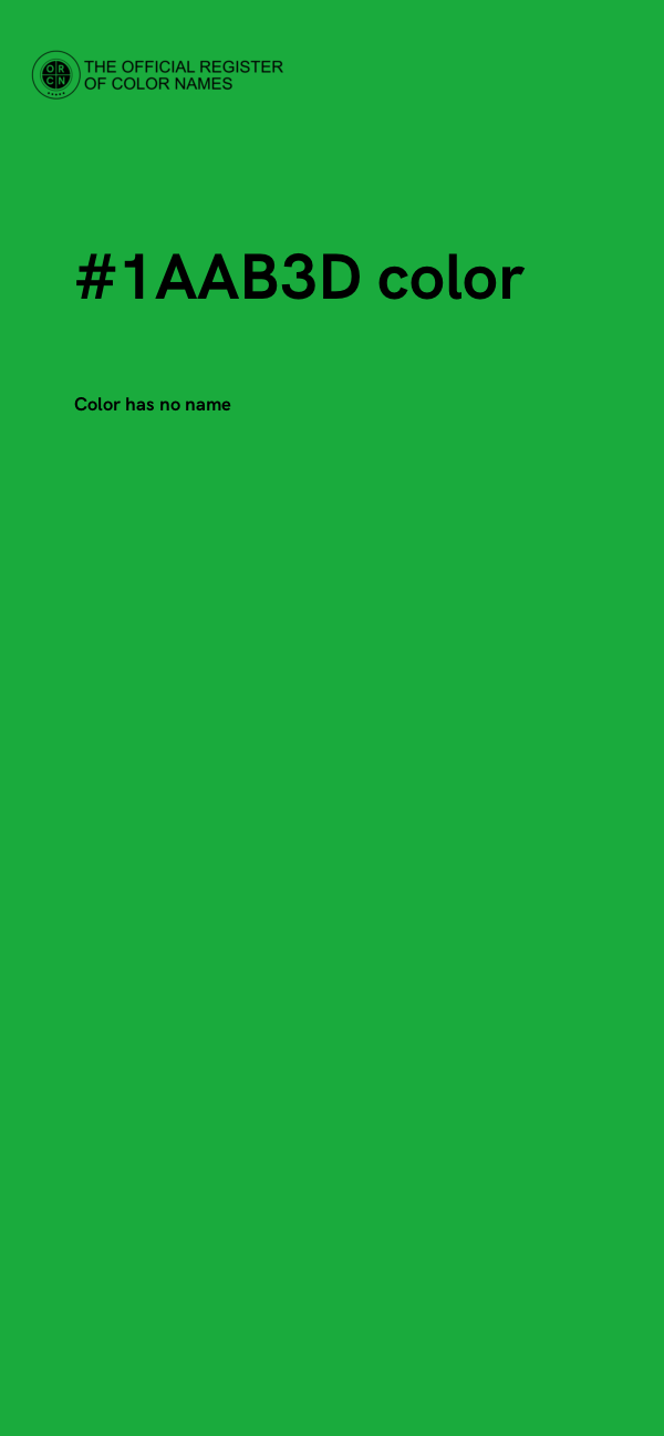 #1AAB3D color image