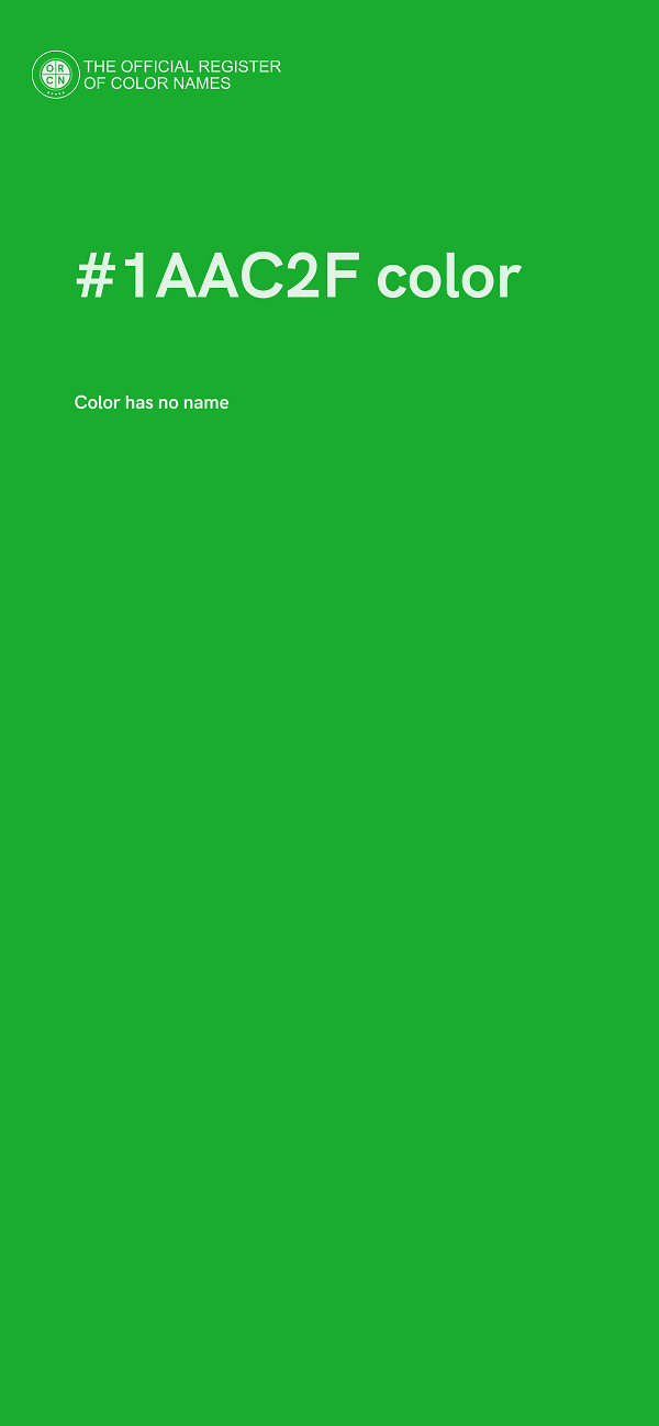 #1AAC2F color image