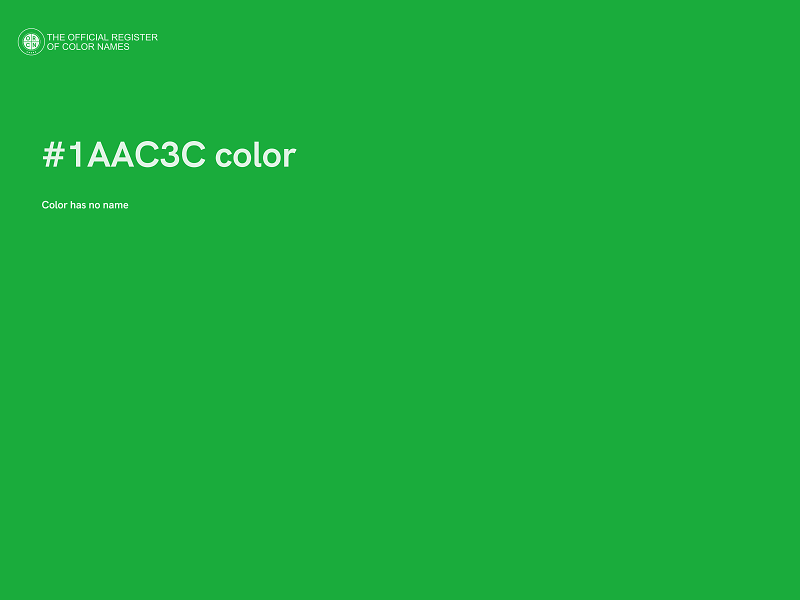 #1AAC3C color image