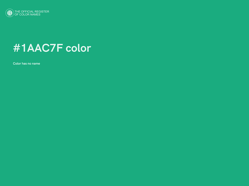 #1AAC7F color image