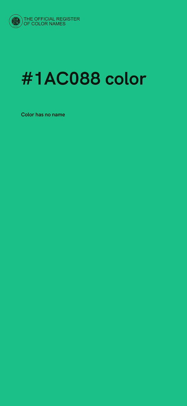 #1AC088 color image
