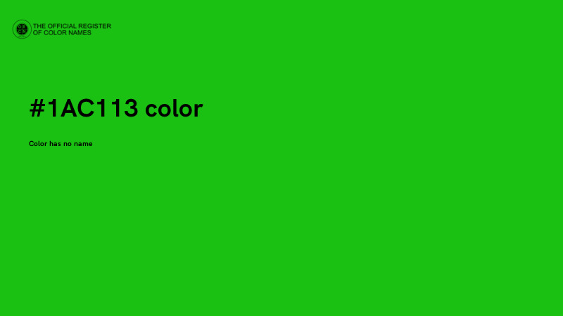 #1AC113 color image