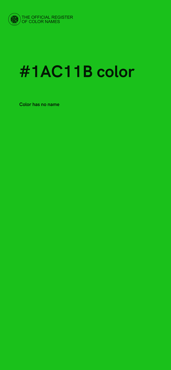 #1AC11B color image
