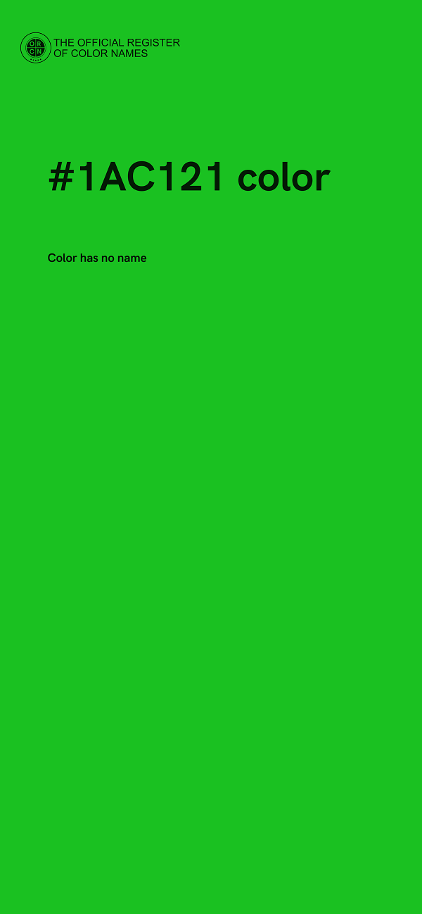 #1AC121 color image