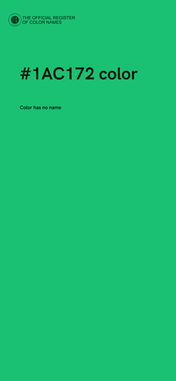 #1AC172 color image