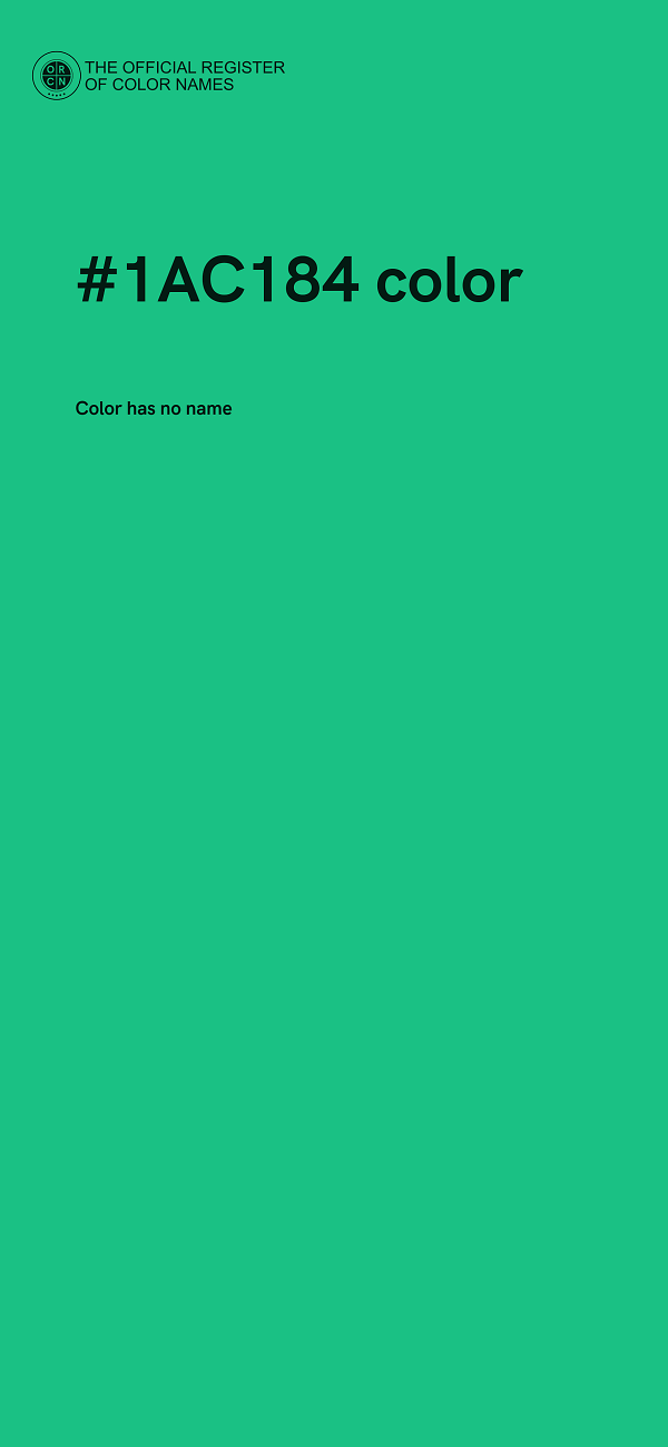 #1AC184 color image