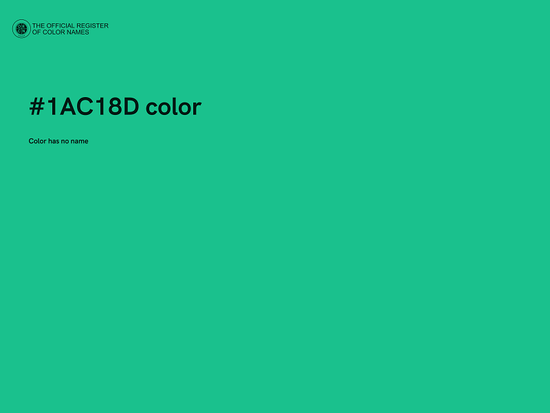 #1AC18D color image