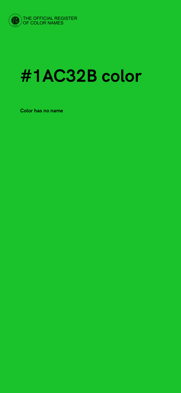 #1AC32B color image