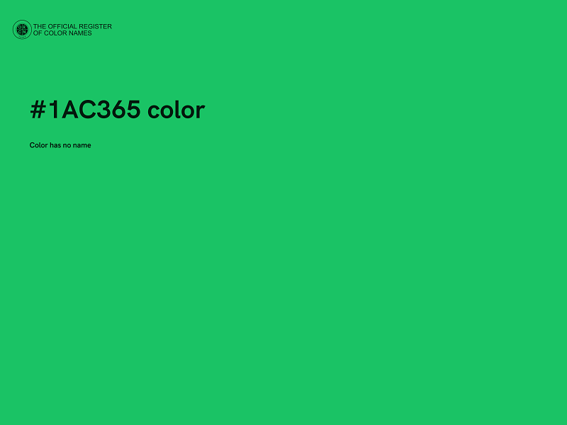 #1AC365 color image