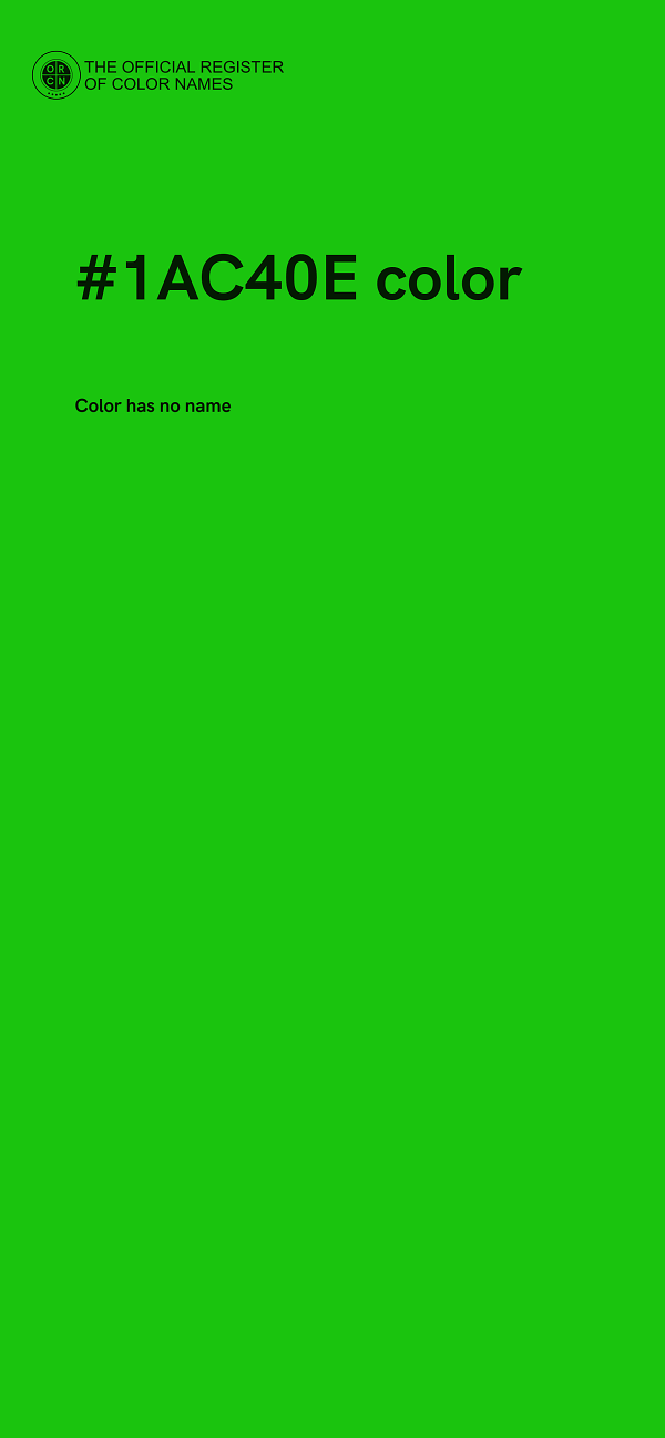 #1AC40E color image