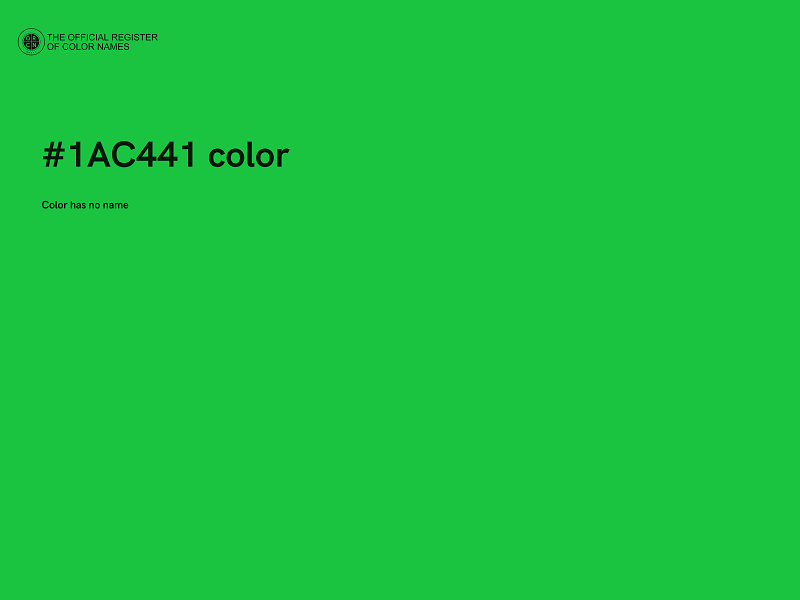 #1AC441 color image