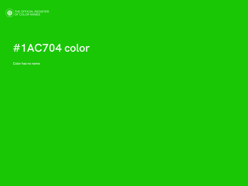 #1AC704 color image