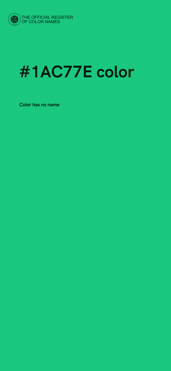 #1AC77E color image