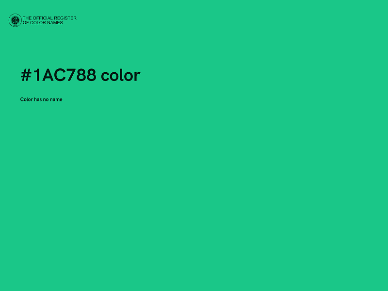 #1AC788 color image